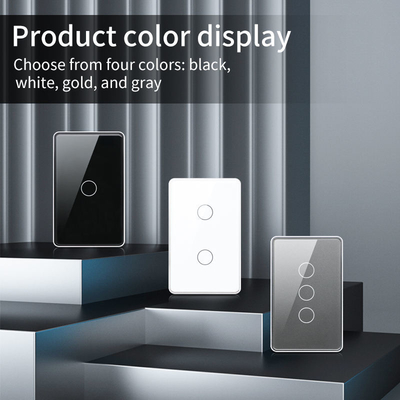 Glomarket Tuya Akıllı Değiştiricisi Wifi ABD Elektrikli Duvar Değiştiricisi Google Home Alexa Light Lamp Touch Değiştiricisi Uygulama Kontrolü