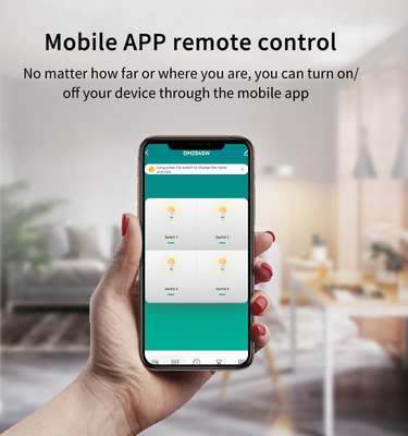 Glomarket Tuya Akıllı Değiştiricisi Wifi ABD Elektrikli Duvar Değiştiricisi Google Home Alexa Light Lamp Touch Değiştiricisi Uygulama Kontrolü