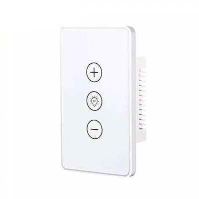 Glomarket Dijital Akıllı Değiştirici Işık Wifi Dimmer Kablosuz Cam Dokunmatik Duvar Işık Değiştirici Panel Tuya Alexa ile uzaktan kumanda