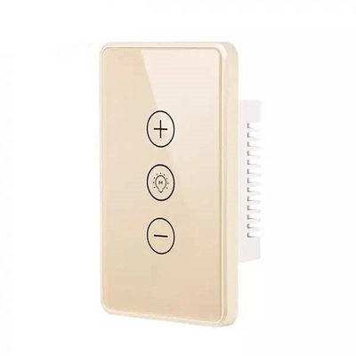 Glomarket Dijital Akıllı Değiştirici Işık Wifi Dimmer Kablosuz Cam Dokunmatik Duvar Işık Değiştirici Panel Tuya Alexa ile uzaktan kumanda