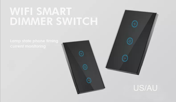 Glomarket ABD Standart Dimmer Kablosuz Değiştirme Elektrikli Akıllı Değiştirme Akıllı Duvar Dimmer Işık Değiştirme Akıllı Ev Otomasyon