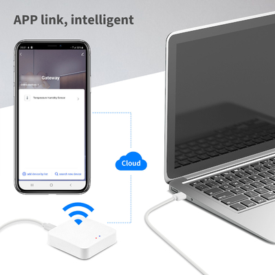 Glomarket Tuya Zigbee 3.0 Hub Gaterway Alexa Google Akıllı Ev Köprüsü Kablosuz Uzaktan Kumandacı Akıllı Ev Zigbee Gateway Hub