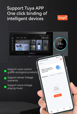 Glomarket Tuya Wifi Akıllı 6 Inç Kontrol Paneli Zigbee Gateway Akıllı Ev Denetleyicisi Akıllı Makine