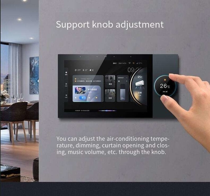 Glomarket Tuya Wifi Akıllı 7 Inç Kontrol Paneli Çok Fonksiyonlu Ble Müzik Duvar Dokunmatik Ekranı Zigbee Hub Geçit Merkezi Kontrol