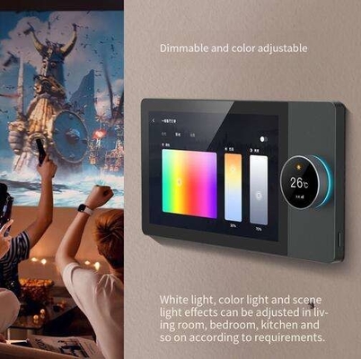 Glomarket 8 Inch Tuya Akıllı WiFi Zigbee Gteway Sahne Müzik Çalma Çok fonksiyonel Akıllı Kontrol Panelli Merkezi Kontrolör