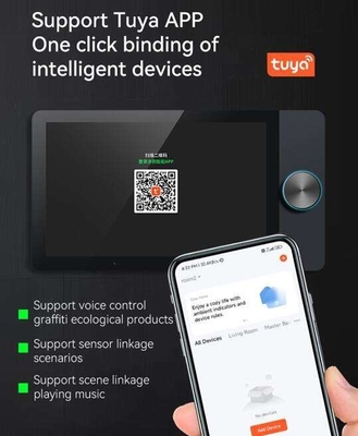 Glomarket 8 Inch Tuya Akıllı WiFi Zigbee Gteway Sahne Müzik Çalma Çok fonksiyonel Akıllı Kontrol Panelli Merkezi Kontrolör