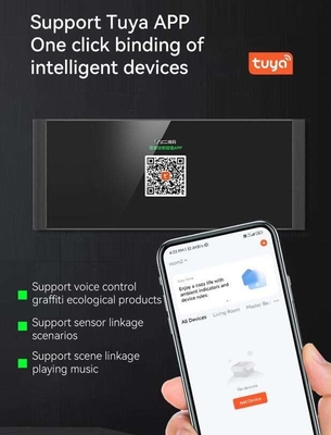 Glomarket 12 inç çok fonksiyonel müzik sunucusu dokunmatik ekran Zigbee geçit duvar merkezi kontrol paneli Akıllı sahneler için anahtar