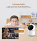 3mp HD Wifi PTZ Kamera Uzaktan Kumanda Akıllı Güvenlik Gece Görüşü