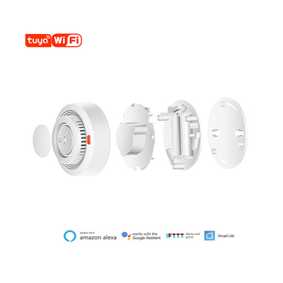 20m2 5G WIFI Akıllı Duman Dedektörü Tuya Nest Karbon Monoksit Dedektörü