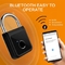 Tuya Akıllı Anahtarsız Parmak İzi Kapı Kilidi Telefon Kontrolü Açık Akıllı Mini