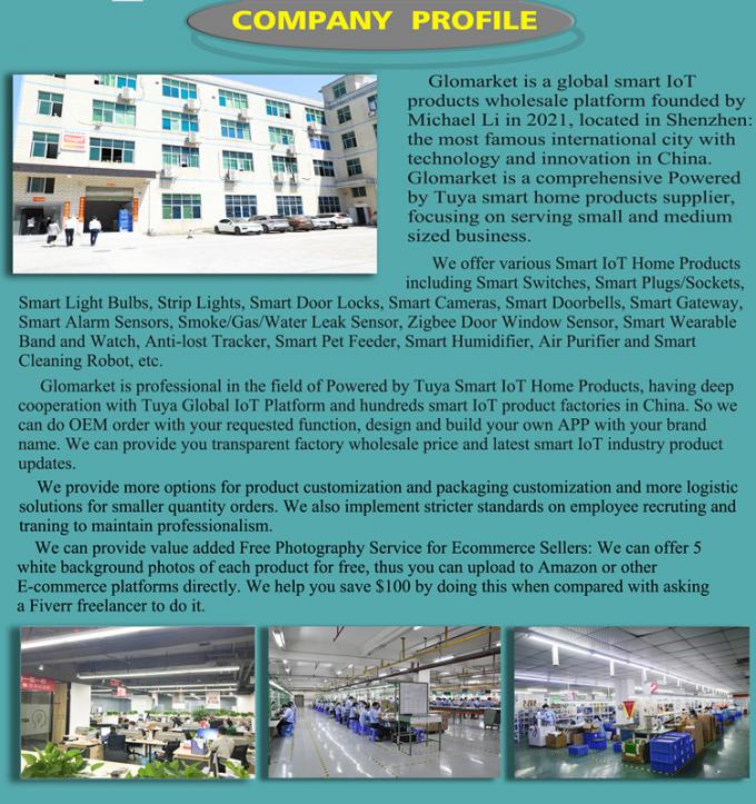 Glomarket Akıllı Ev 8 Gang Duvar Değiştiricisi US Standart Tuya Ses APP Uzaktan Kumanda Kablosuz Duvar Dokunmatik Işık Değiştiricisi 24